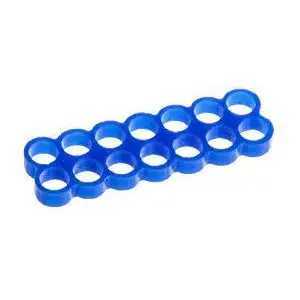 Kabeļu organizators E22 Grzebień zils — modelis SC-405-E2, 1 gab.