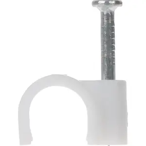 Kabeļu organizators Talvico TRZYMAK KABLA TRZ-8*P100 — 8 kanālu kabeļu turētājs, garums 100 mm