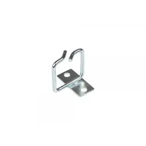 Kabeļu kronšteins Alcasa GC-N0104 skapim, tērauds, 40×40 mm, 1 gab.