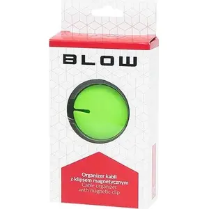 Органайзер для кабелей BLOW 42-119# магнитный клип, зелёный