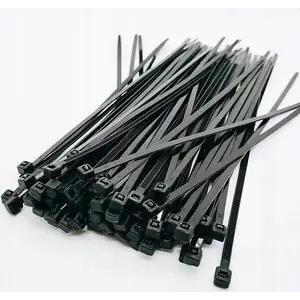 Kabeļu saites LEANToys 2,5 x 200 mm — neilona zip saites kabelu savilkšanai
