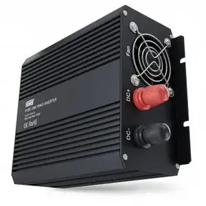 Power Inverter AZO NL3679, pure sine wave, 12 V DC to 230 V AC, 500 W