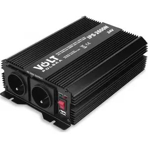 Power inverter Volt IPS 2600 N 24V to 230V 1300W continuous 2600W peak (3IPSN26024)