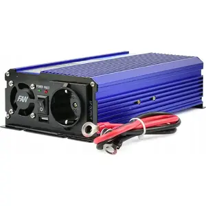 Инвертор GEKO G17012 SINUS 12В→230В 500/1000Вт, чистый синус
