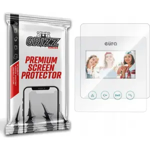 Glass protective ceramic film GrizzGlass for EURA Atira VDP-52A3 video doorphone