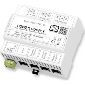 Блок питания ACO PS45-15-PRO-13 15V 3A для видеотехники (DIN-разъём)
