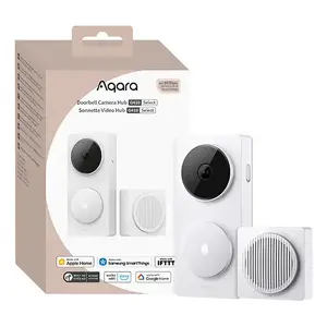 Smart Aqara Hub G410 Select White smart home hub — Wi‑Fi (802.11a/b/g/n/ac), MicroSD up to 512 GB, AC/DC/Battery power, 65×30.4×141.5 mm