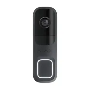 Doorbell Commax Ajax Doorbell — wireless 2.4 GHz Wi‑Fi, 4 MP camera, 2688x1520, night vision 4 m, Li‑Ion 600 mAh battery