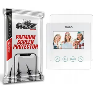 Protective matte screen film GrizzGlass PaperScreen for EURA Atira VDP-52A3 wideodomofon