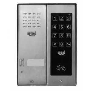 Intercom paneļs ORNO 5025/1D-ZK-RF — 1 zvana poga, RFID lasītājs, skārienu kodu slēdzene