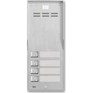 ACO FAM-P-4NPACC NT surface-mounted 4-family entrance panel (model 13408)
