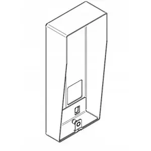 Surface-mounted enclosure with hood DD-Print 6025/OND-M for 6025 ELITE panels