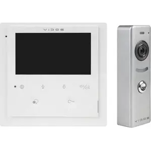 Video interkoms Comwei Z03 — VIDOS Z03 komplekts ar iekštelpu monitoru un āra kameru