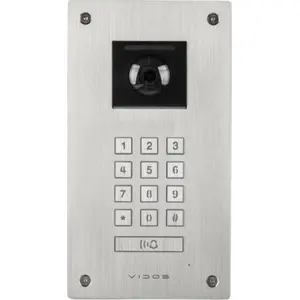 Outdoor Panel VIDOS S14D by VIDOS – external door intercom panel (model S14D)