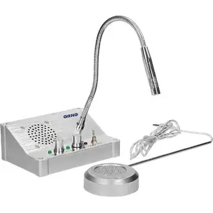 Wired two-way voice intercom ORNO OR-IK-LY-931, cash desk communication unit