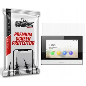 Tempered matte protective film GrizzGlass PaperScreen for HIKVISION IP DS-KH8350-WTE1/EU 7" video intercom display