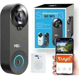 Video door phone LUXURY SF W3 (black) — MBG line, wideodomofon