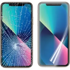 Screen protector film GrizzGlass CeramicFilm for HIKVISION DS-KH6320-TE1 7" wideodomofon