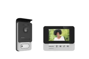 Video intercom system Philips DES9300VDP/29 — 10.9 cm (4.3") LED display, CMOS sensor, IP44, night vision 2.5 m
