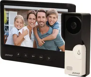 Video door phone ORNO IMAGO OR-VID-MC-1059/B, hands-free, 7" color LCD, black