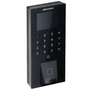 Кодовый дверной замок Hikvision DS-K1T807EBFWX-QRE1 — цифровая клавиатура для контроля доступа