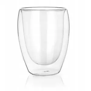 Thermal Double-Walled Glass 300 ml Banquet — double-wall insulated cup for coffee and beverages