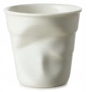 Cup Revol FROISSES Shell white 180 ml — porcelain cup 180 ml