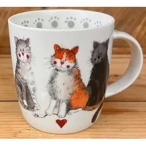 Mug Surazo Kubek M53 Koty — ceramic drinking mug with cat design