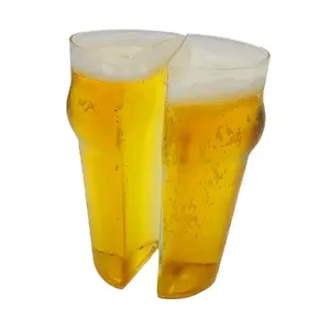 Beer glass ThumbsUp Mad Monkey Share a Pint Set 330 ml, transparent, 150 mm height