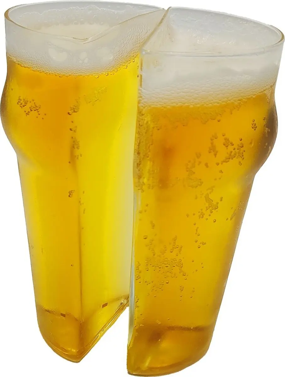 Beer glass ThumbsUp Mad Monkey Share a Pint Set Photo 6
