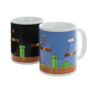 Набор чашек No name PP2927NN — 2 шт., 0,3 л каждая, универсальные, коллекция Super Mario Bros.