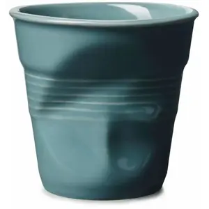 Cup Revol FROISSES Abyss blue 80 ml — small espresso cup, porcelain