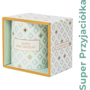 Gift Mug Edibazzar - 'Super Przyjaciółka' ceramic cup, 330 ml