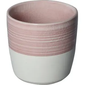 Ceramic Flat White Cup LOVERAMICS Dale Harris 150 ml — Pink
