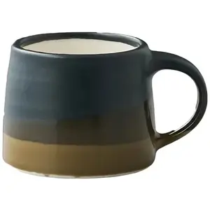 Pour-over Coffee Cup Kinto Kubek Slow Coffee Style 110 ml in Black-Brown