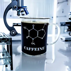 Cup ThumbsUp Mad Monkey 2000008 Transparent/White Single 0.4 L, 88×104×124 mm