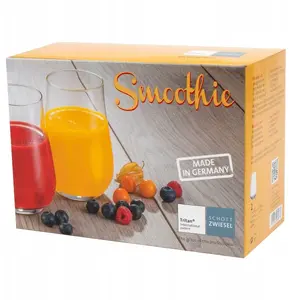 Glass Tumbler Set Tragar Smoothie SH-119776, 6 pcs