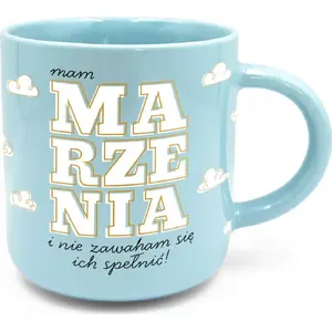 Mug KUKARTKA Kubek Q Past Elle Marzenia by KUKARTKA — ceramic mug, model Kubek Q Past Elle Marzenia