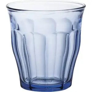 Glass DURALEX PICARDIE MARINE 220 ml — set of 6, blue