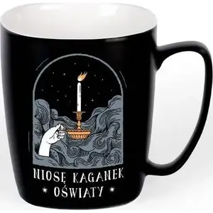 Ceramic Mug Nadwyraz.com Kubek Niosę kaganek oświaty – Nadwyraz.com – 5905159718989