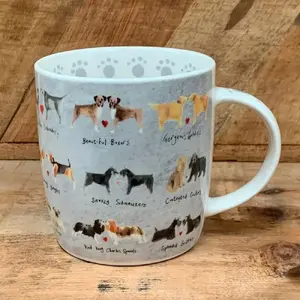 Mug TEKA Kubek M55 Urocze pary psów by TEKA – ceramic mug model M55
