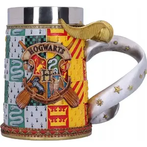 Stainless Steel Mug/Tankard Harry Potter Golden Snitch 600 ml in Gift Box