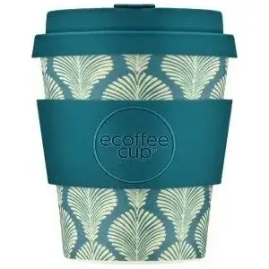 Reusable Ecoffee Cup with Lid by Ecoffee cup — travel cup, spill-resistant, 340 ml