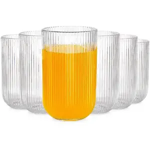 Drinking Glasses set 6 pcs, Vilde, 400 ml capacity each