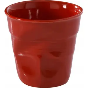 Cup Revol FROISSES red 180 ml - porcelain espresso/tea cup, 180 ml