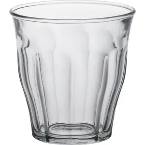 Glass tumbler Duralex Picardie 130 ml transparent set of 6
