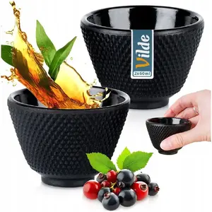 Tea and Herbal Cups MPLCo VILDE 60 ml — 2-piece enamelled cast-iron set