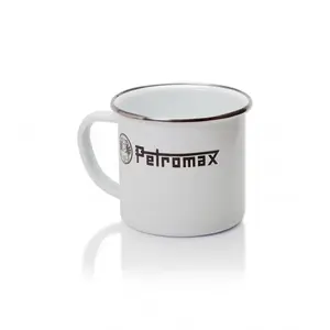 Mug Petromax Enamel Mug White 0.37 L single