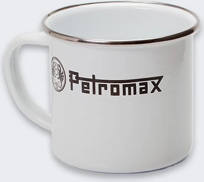 Krūze Petromax Emaljēta balta 0,37