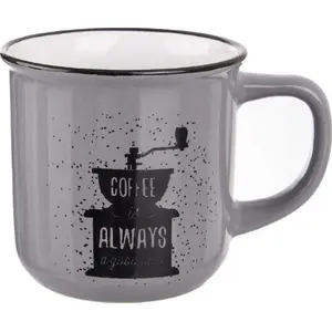Ceramic mug with handle ORION 370 ml – model 55017 (for coffee and tea)